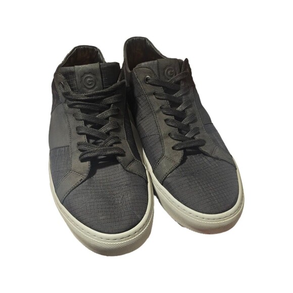 Greats Brooklyn Men's SZ 13 black Canvas and Leather Lace Up Casual Sneaker - Picture 8 of 8